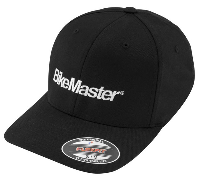 BikeMaster Men's Ball Cap Black L/XL C-865 LG/XL BIKEMASTER