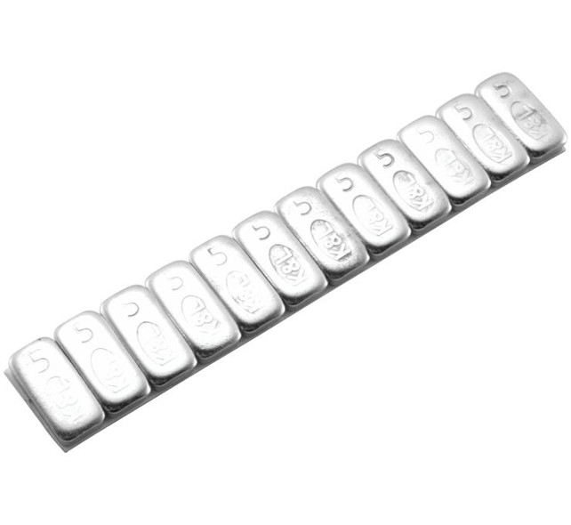 K&L Steel Stick-On Wheel Weights Chrome Standard 32-8087