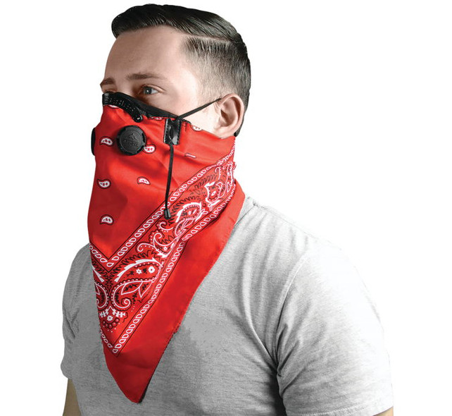 ATV/UTV TEK Rider Dust Masks Red BDMRED