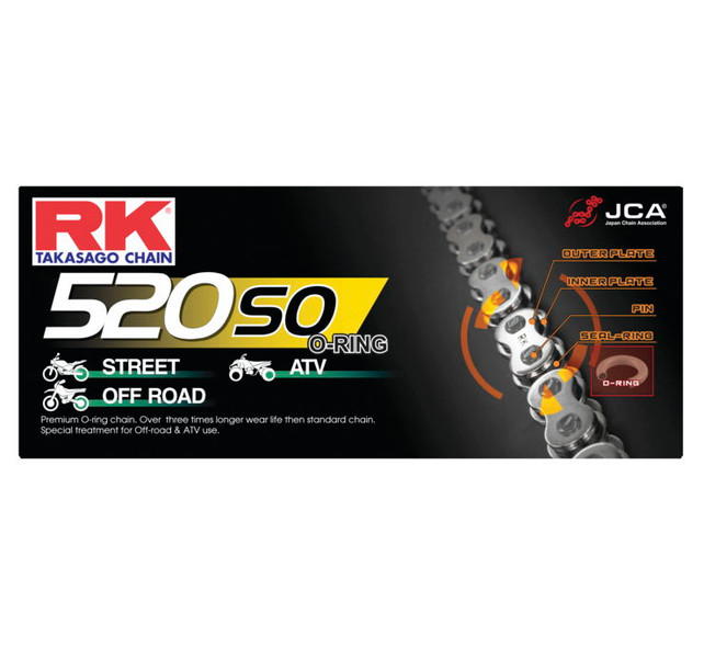 RK 520SO Chain Natural 520 520SO-120