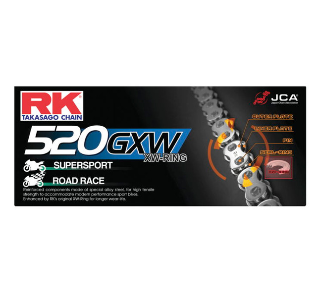 RK XW-Ring 520GXW Chain Natural 520 520GXW-116