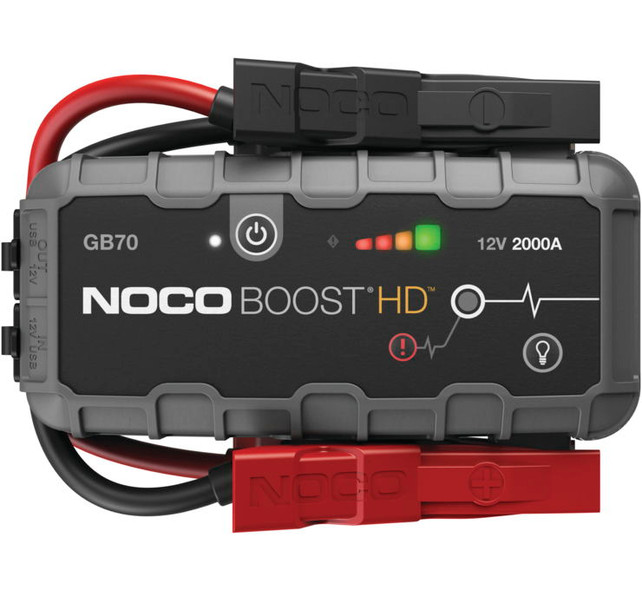 NOCO GB70 Boost HD 2000A Lithium Jump Starter Black GB70