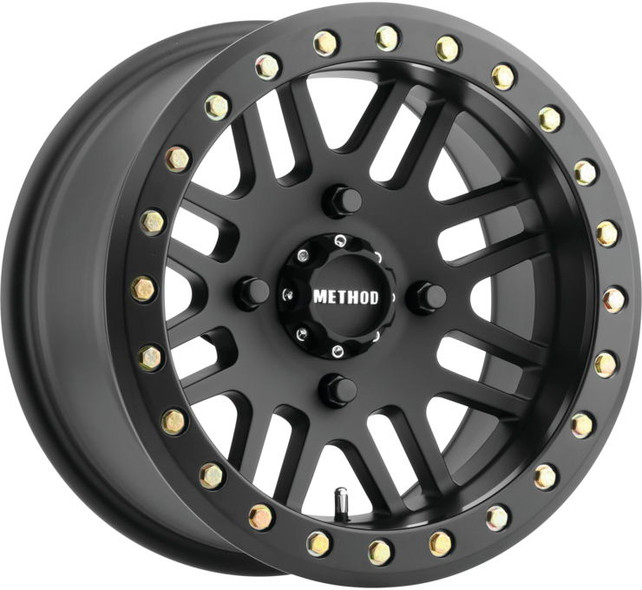 Method Race Wheels 406 Beadlock Wheels Matte Black 15x10 MR40651047555B