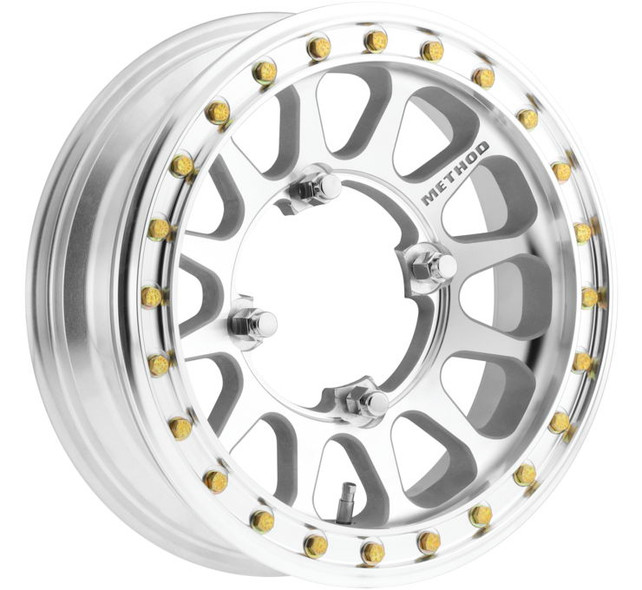 Method Race Wheels 401-R Beadlock Wheels Polished 15x5 MR40155047346B2