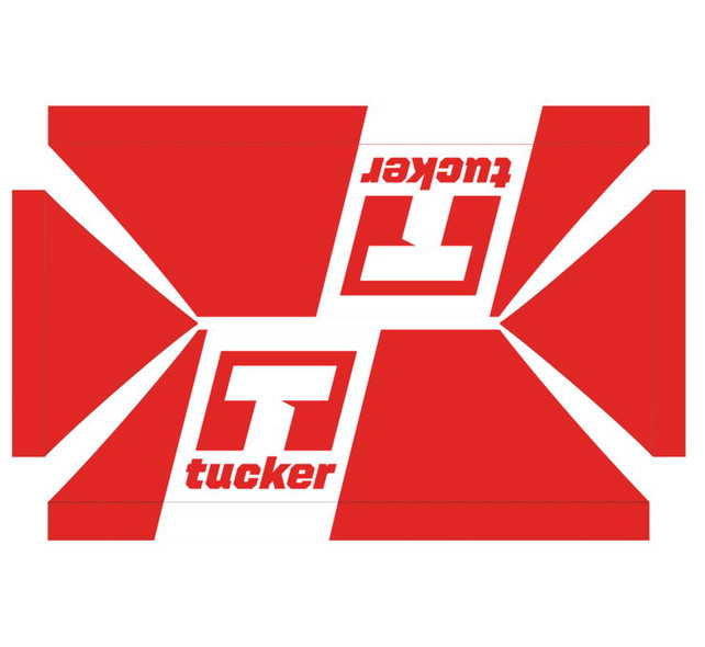 Tucker Canopy Top Red/White 10 x 20 ft. 31-31200-D-TUCKER