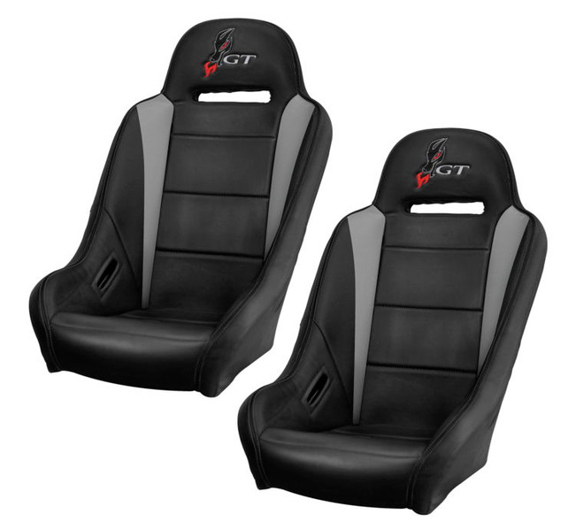 DragonFire Racing HighBack GT Seat Black/Grey 15-1159