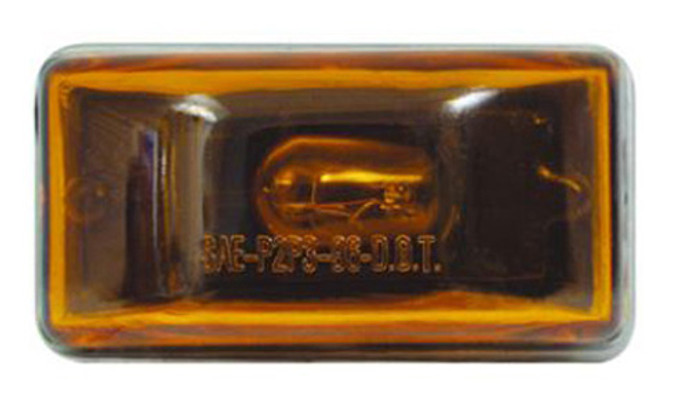 Optronics Sealed Stud Clearance Light Amber MC-95AS