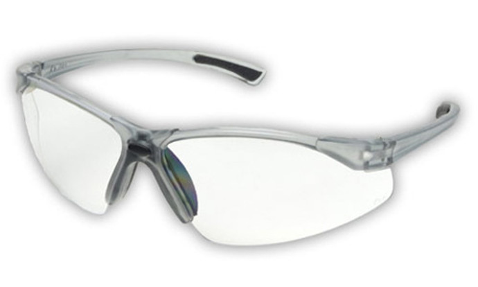 Elvex Safety Glasses Elite Style Gray Lens Black/Yellow Frame SG-200G