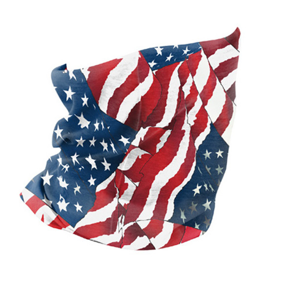 Balboa Motley Tube&Trade; Fleece Lined Wavy American Flag TF265