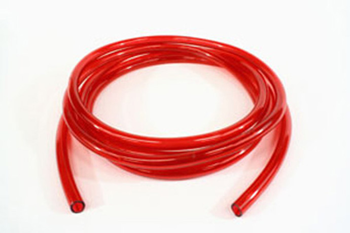 Helix Transparent Tubing 1/8" X 5Ft Red 180-1401
