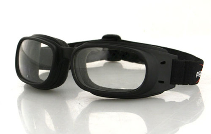 Balboa Piston Goggle Black Frame Clear Lens BPIS01C