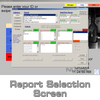 pcAmerica Cash Register Express Reports Selection Screen View