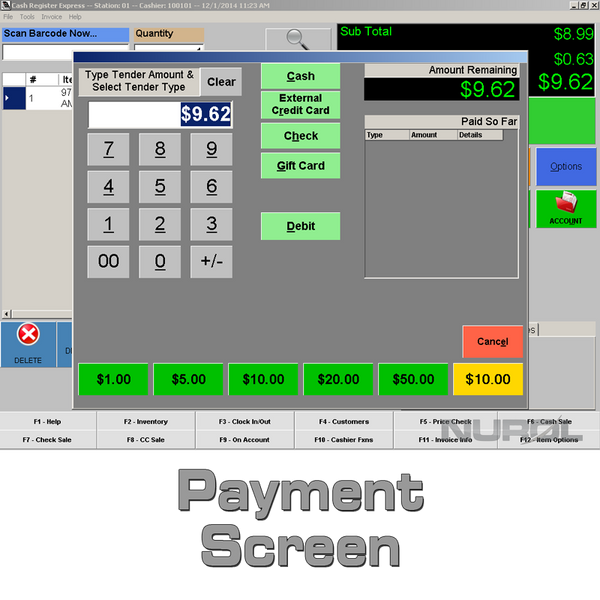 pcamerica cash register express manual