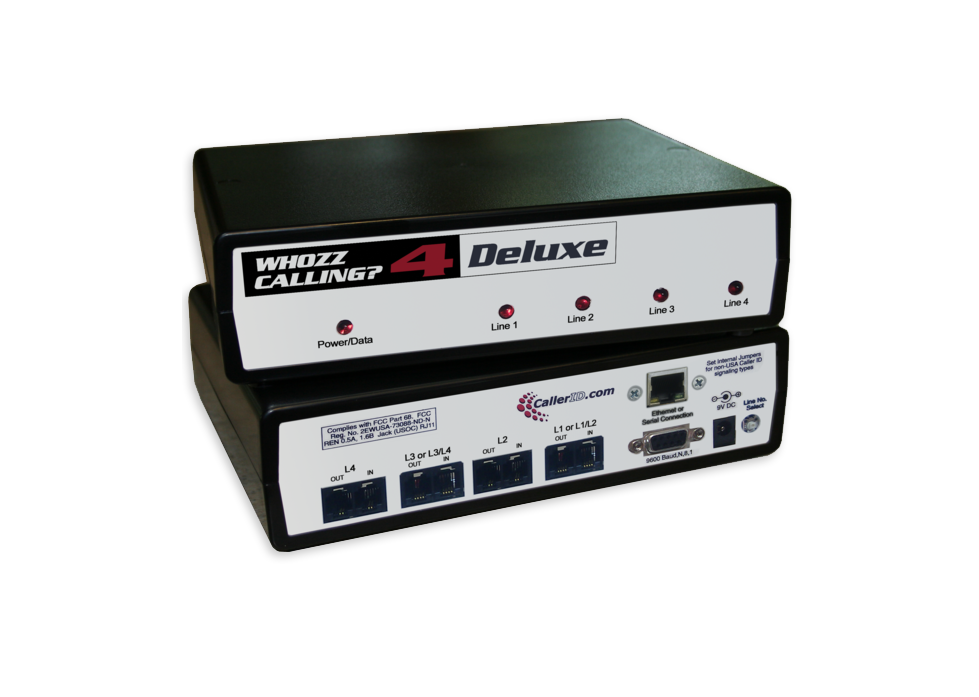 Whozz Calling caller ID modems are a great way to speed up phone orders