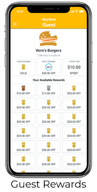 Heartland Restaurant Guest Reward