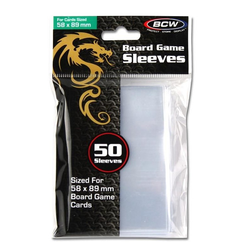 BCW Board Game Sleeves Std Chimera 58 MM x 89 MM