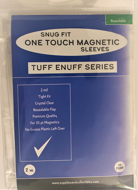 Tuff Enuff Resealable One Touch Snug Fit Sleeve (50ct)