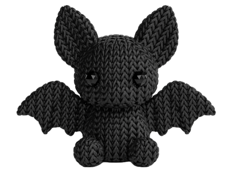 Knitted Effect Cute Baby Bat Figurine