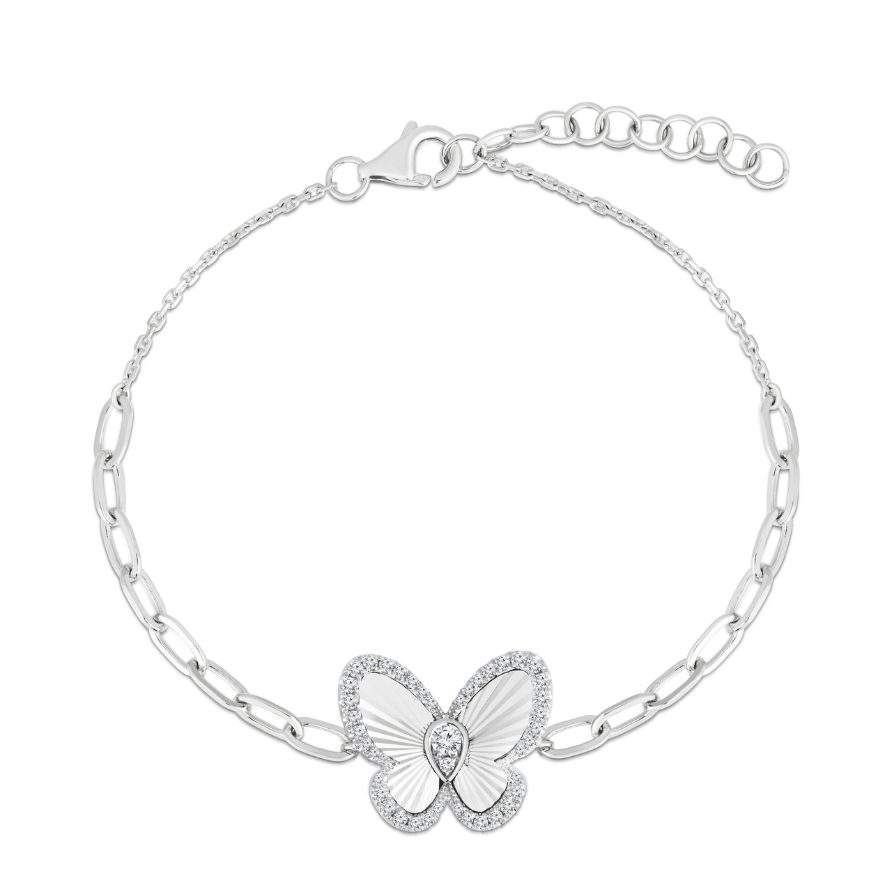 Alwand Vahan Diamond Butterfly Bracelet - Vahan