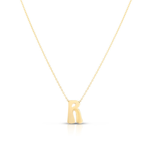 Diamondess Pave Initial R Necklace | Style: 444021274783 – Landau Jewelry