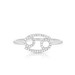 Diamond Cancer Zodiac Ring, 14k white gold - Urbaetis Fine Jewelry Diamond Cancer Zodiac Ring, 14k white gold - Urbaetis Fine Jewelry