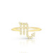 Diamond Scorpio Zodiac Ring, 14k yellow gold - Urbaetis Fine Jewelry Diamond Scorpio Zodiac Ring, 14k yellow gold - Urbaetis Fine Jewelry