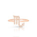 Diamond Scorpio Zodiac Ring, 14k rose gold - Urbaetis Fine Jewelry Diamond Scorpio Zodiac Ring, 14k rose gold - Urbaetis Fine Jewelry