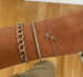 Gold and Diamond Chain Link Bolo Bracelet, 14k white gold - Urbaetis Fine Jewelry Gold and Diamond Chain Link Bolo Bracelet, 14k white gold - Urbaetis Fine Jewelry