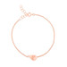 Best Friends BFF Heart Bracelet Set, 14k rose gold - Urbaetis Fine Jewelry Best Friends BFF Heart Bracelet Set, 14k rose gold - Urbaetis Fine Jewelry