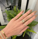 Fluted Baguette and Pave Diamond Ring, 14k yellow gold, 0.2 carats - URBAETIS Fine Jewelry Fluted Baguette and Pave Diamond Ring, 14k yellow gold, 0.2 carats - URBAETIS Fine Jewelry