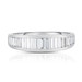 Channel Set Graduated Baguette Diamond Ring, 14k white gold, 0.92 carats - URBAETIS Fine Jewelry Channel Set Graduated Baguette Diamond Ring, 14k white gold, 0.92 carats - URBAETIS Fine Jewelry
