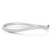 Diamond Curved Bangle, 14k white gold - URBAETIS Fine Jewelry Diamond Curved Bangle, 14k white gold - URBAETIS Fine Jewelry