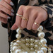 Single Row Beaded Ring, 14K Yellow Gold- URBAETIS Fine Jewelry Single Row Beaded Ring, 14K Yellow Gold- URBAETIS Fine Jewelry