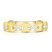 Gold Mariner Ring with Diamond Links, 14k yellow gold - URBAETIS Fine Jewelry Gold Mariner Ring with Diamond Links, 14k yellow gold - URBAETIS Fine Jewelry