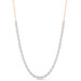 Marquise illusion Diamond Tennis Necklace, 14K Rose Gold- URBAETIS Fine Jewelry Marquise illusion Diamond Tennis Necklace, 14K Rose Gold- URBAETIS Fine Jewelry