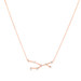 Taurus Diamond Constellation Zodiac Necklace, 14k Rose Gold- URBAETIS Fine Jewelry Taurus Diamond Constellation Zodiac Necklace, 14k Rose Gold- URBAETIS Fine Jewelry