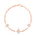 Diamond Starburst Bracelet, 14K Rose Gold- URBAETIS Fine Jewelry