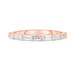 Baguette and Bar Ring, 14K Rose Gold - URBAETIS Fine Jewelry Baguette and Bar Ring, 14K Rose Gold - URBAETIS Fine Jewelry