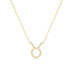 Diamond Taurus Zodiac Necklace, 14k yellow gold - URBAETIS Fine Jewelry Diamond Taurus Zodiac Necklace, 14k yellow gold - URBAETIS Fine Jewelry