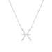 Diamond Pisces Zodiac Sign Necklace, 14k white gold - URBAETIS Fine Jewelry Diamond Pisces Zodiac Sign Necklace, 14k white gold - URBAETIS Fine Jewelry