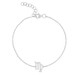 Diamond Virgo Zodiac Sign Bracelet, 14k white gold - URBAETIS Fine Jewelry Diamond Virgo Zodiac Sign Bracelet, 14k white gold - URBAETIS Fine Jewelry