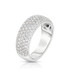 Diamond Cigar Band, 14k white gold - URBAETIS Fine Jewelry Diamond Cigar Band, 14k white gold - URBAETIS Fine Jewelry
