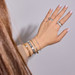 Wide Diamond Band, 14k white gold - URBAETIS Fine Jewelry Wide Diamond Band, 14k white gold - URBAETIS Fine Jewelry