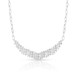 Mixed Setting Diamond Necklace, 14k white gold - URBAETIS Fine Jewelry Mixed Setting Diamond Necklace, 14k white gold - URBAETIS Fine Jewelry