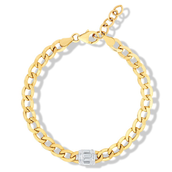 Go Bold! The TriBeca Collection Combines Oversized Gold Chain Jewelry With Sparkling Diamonds