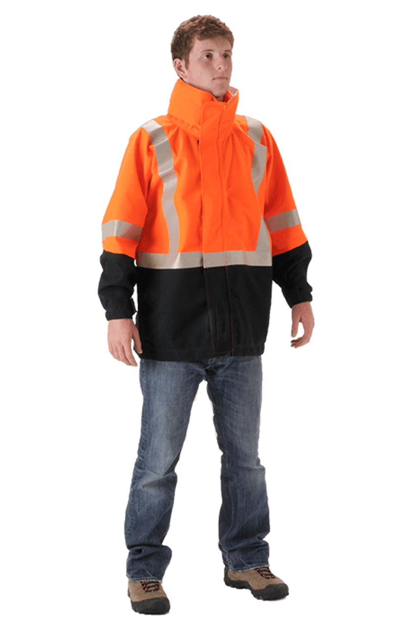 Hi-Vis Breathable Bomber Jacket: 412STLB – Reflective Apparel Inc