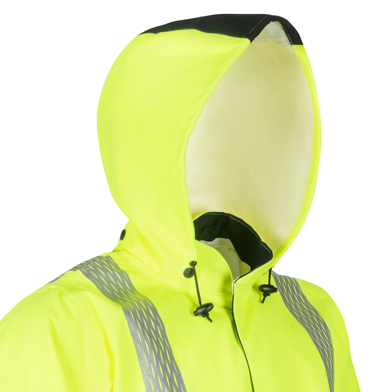 Omega Hood | Detachable Hood | Drawstring Cord | Navy