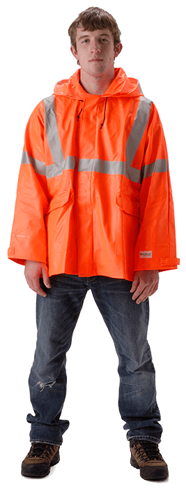 FR Rain Jacket with Hood | Sentinel | Made in the USA