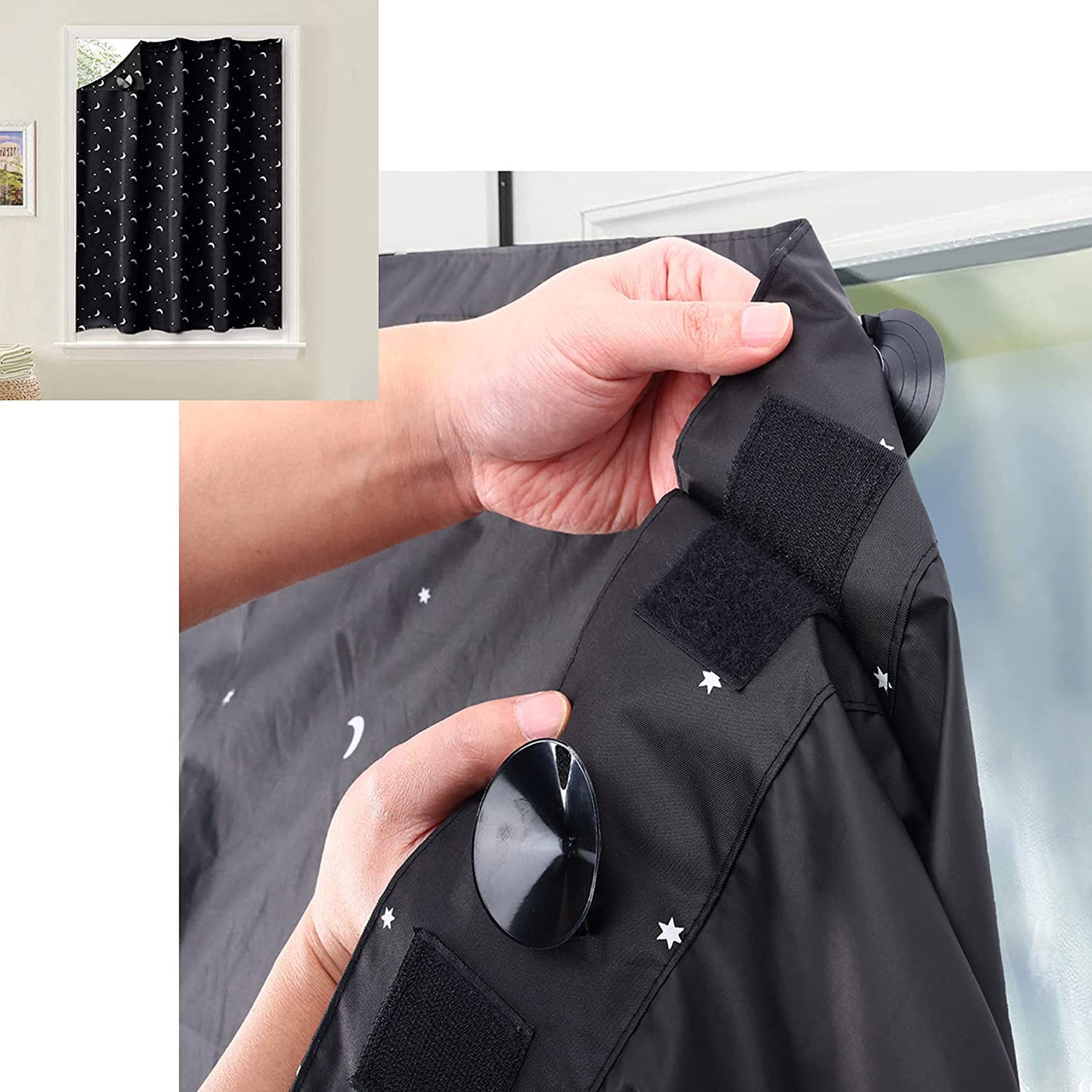 Portable Blackout Curtains - I Love Baby Rentals