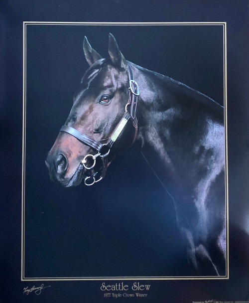 Seattle Slew 20x24